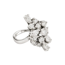 White Gold and Diamond Ring