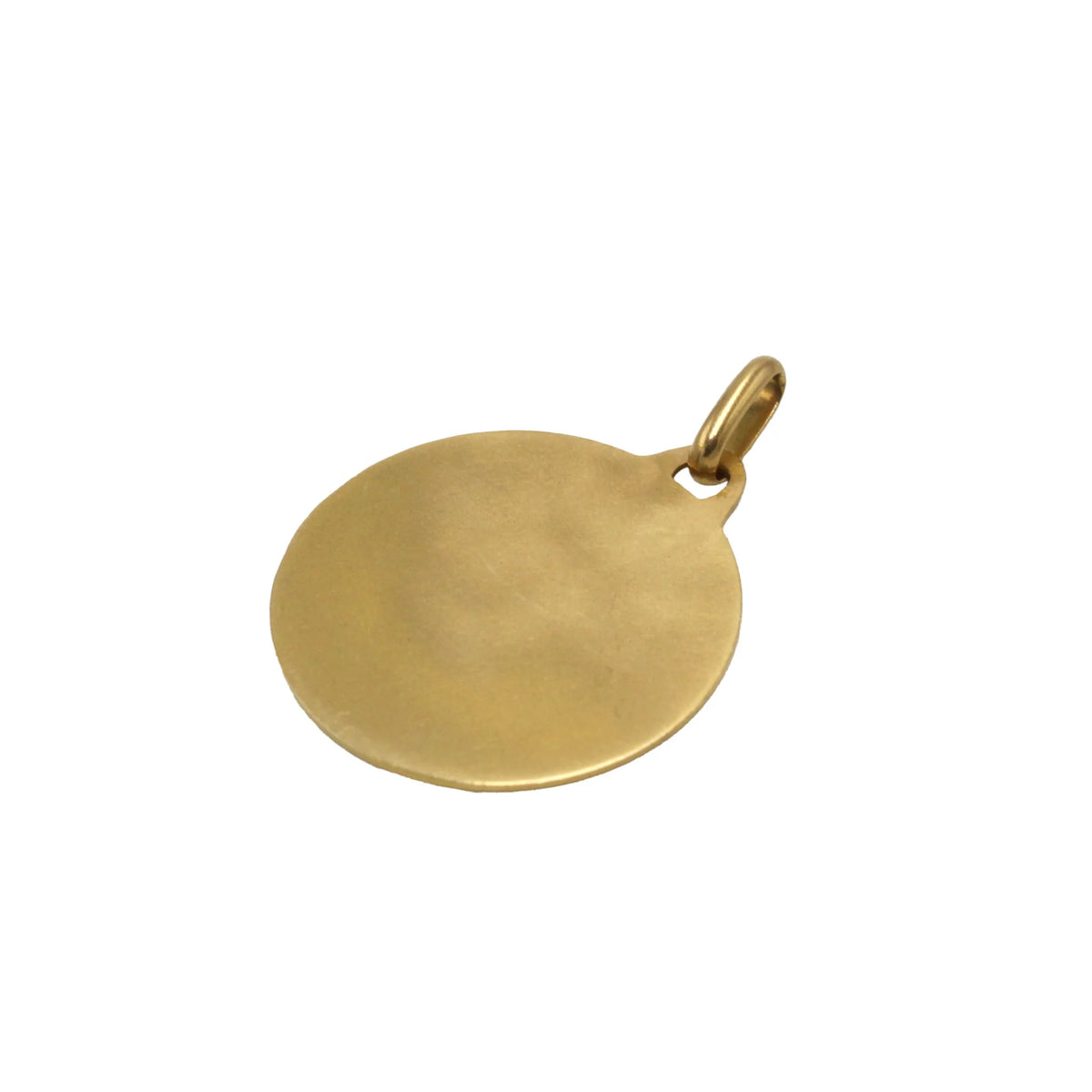 AUGIS Medal in yellow gold, red gemstones, and diamonds