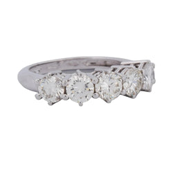White Gold and Diamond Ring