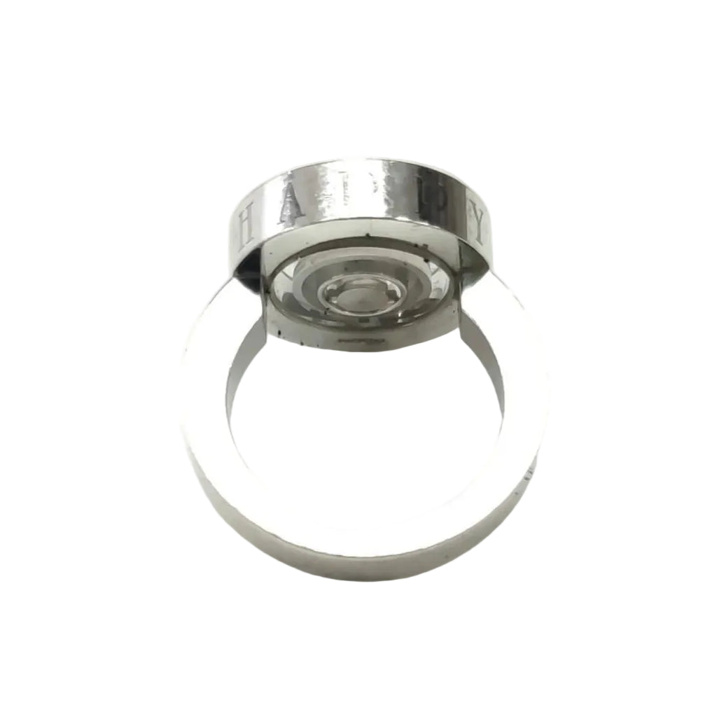 CHOPARD "Happy Spirit" Solitaire Ring in White Gold with Diamonds