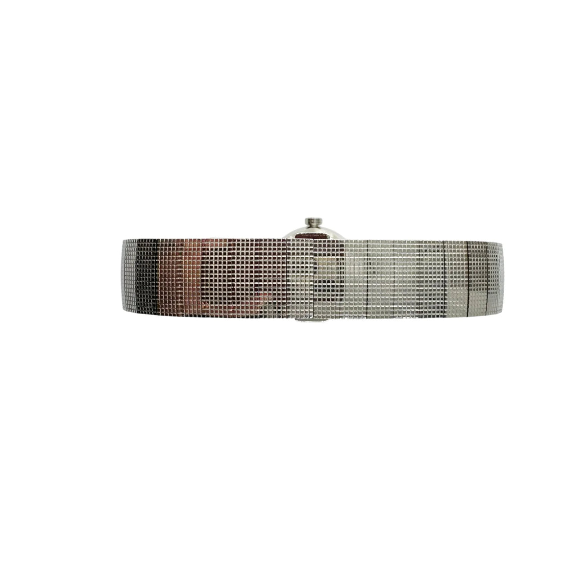 DIOR "La Baby D" Women's Watch in Steel, Mother-of-pearl, and Diamonds