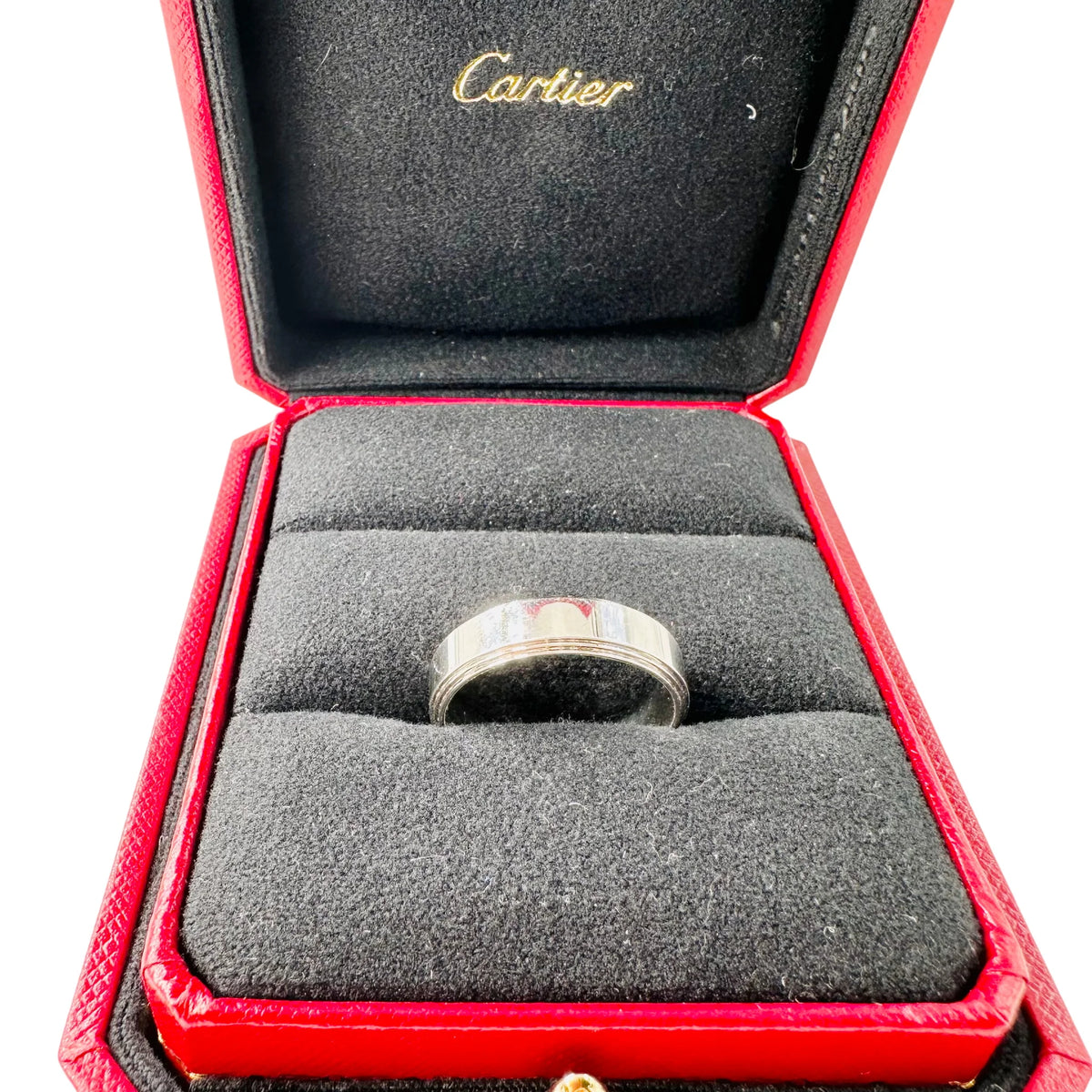 CARTIER "Cartier d'Amour" Wedding Band in Platinum