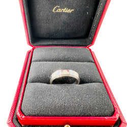 CARTIER "Cartier d'Amour" Wedding Band in Platinum