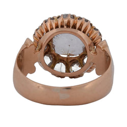 "Entourage" Ring in Rose Gold and Diamonds