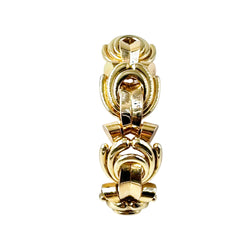 Yellow gold Tank bracelet with geometric-shaped links