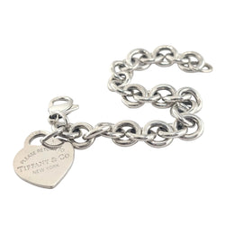 TIFFANY & CO. "Please Return to Tiffany & CO. New York" Silver Link Bracelet