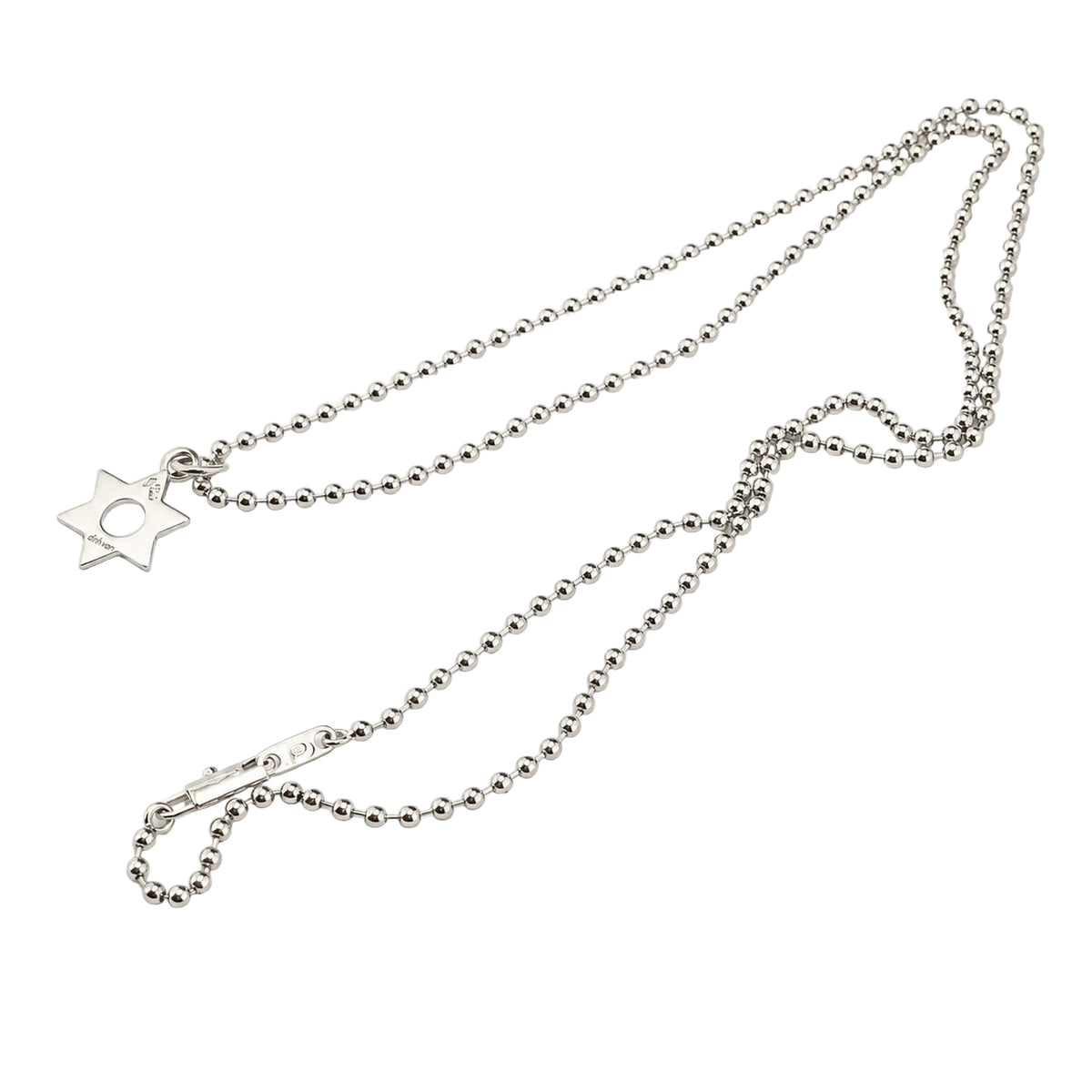 DINH VAN White Gold Pendant Necklace