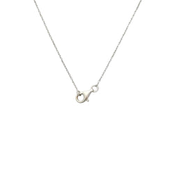 White Gold and Diamond Pendant Necklace