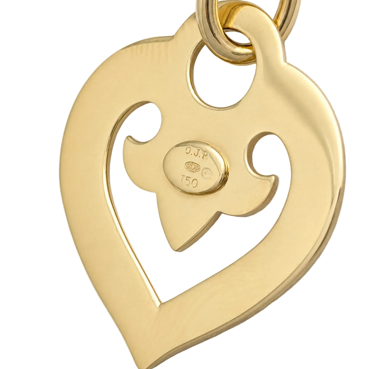 O.J. PERRIN Yellow Gold Pendant