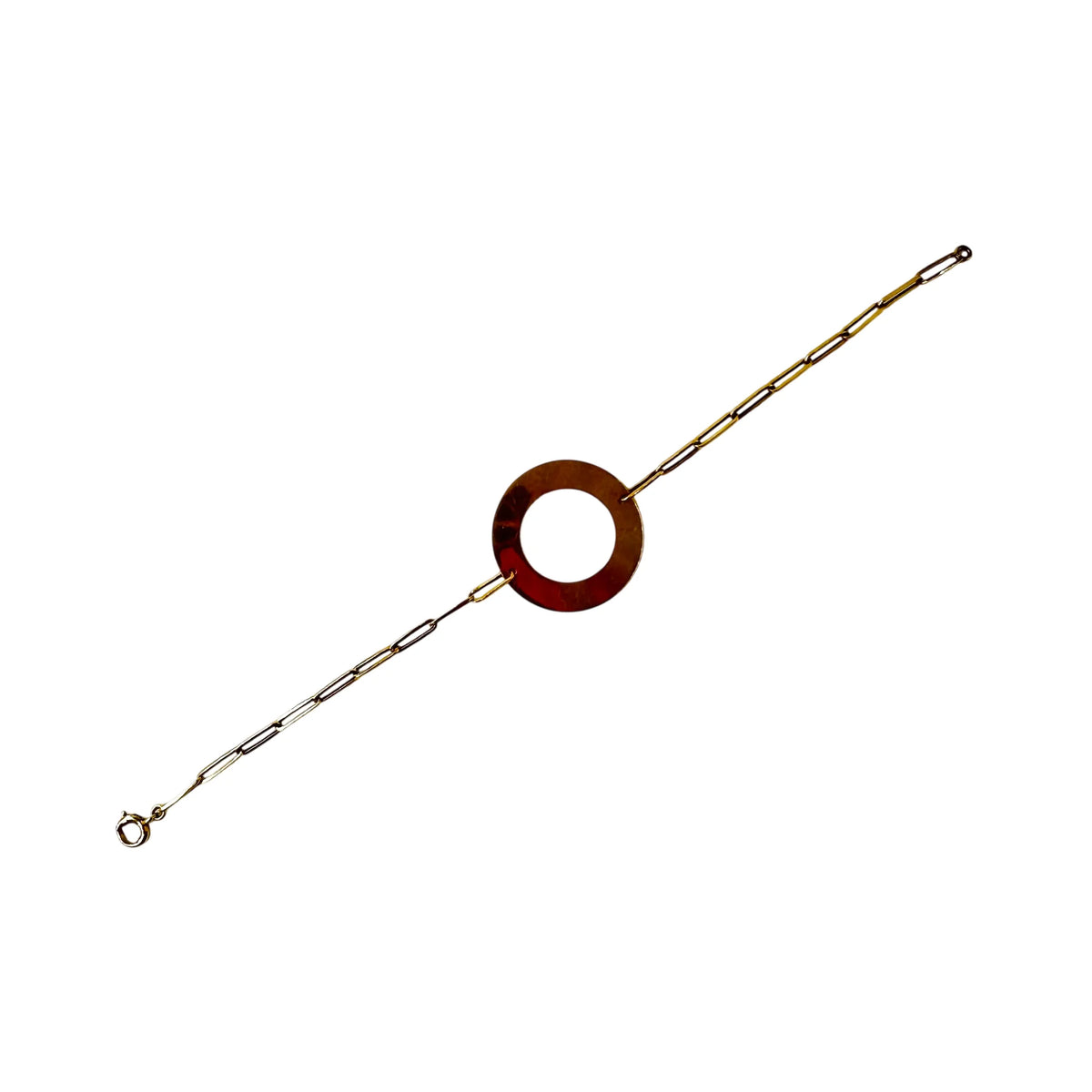 Bracelet DINH VAN Cible en or jaune