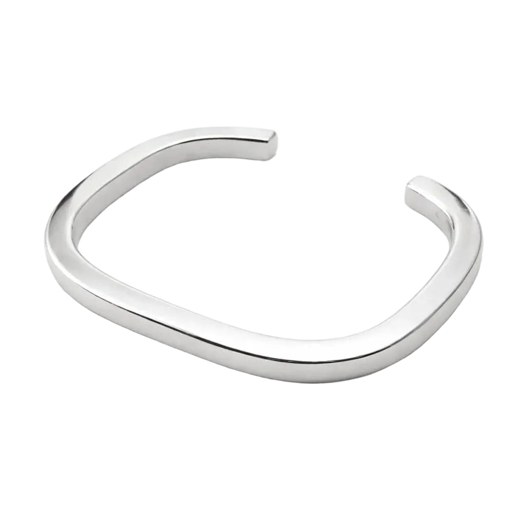 DINH VAN Silver Bangle Bracelet