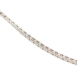 "Ligne" Bracelet in White Gold and Diamonds