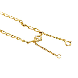 Yellow Gold and Pearl Pendant Necklace
