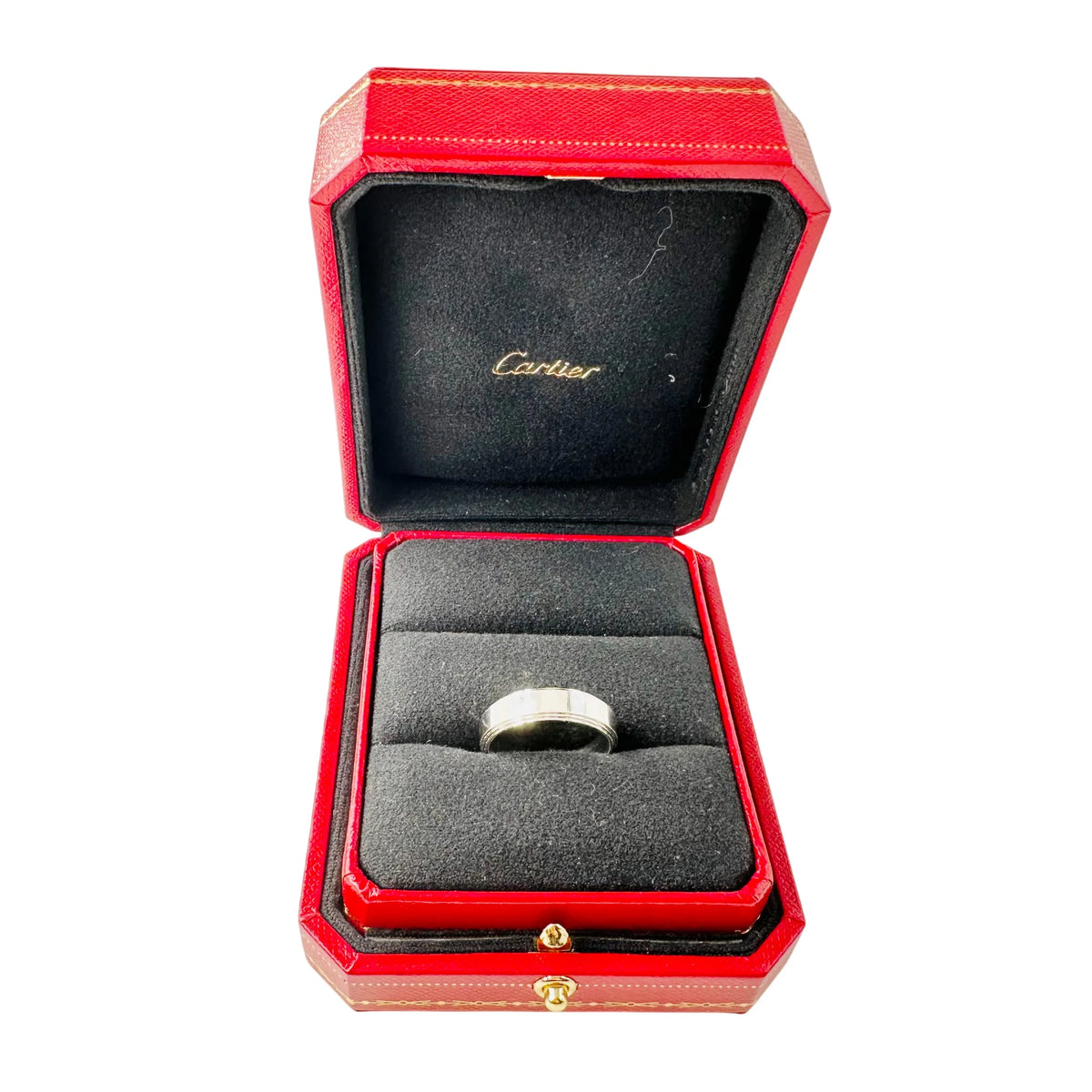 CARTIER "Cartier d'Amour" Wedding Band in Platinum