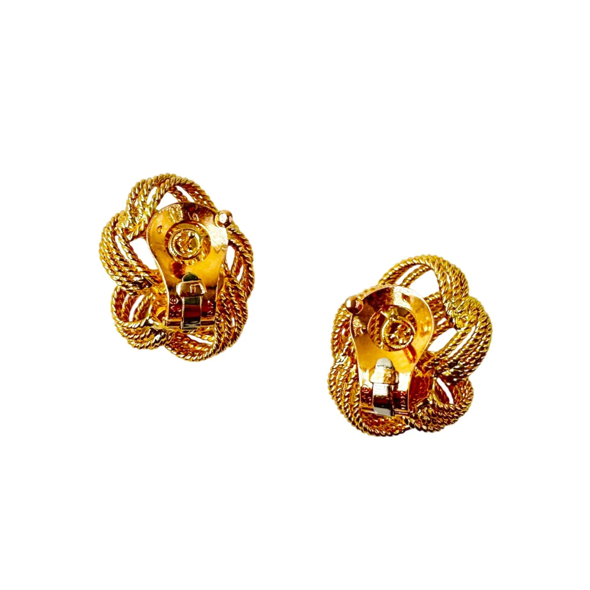 VAN CLEEF & ARPELS yellow gold earrings
