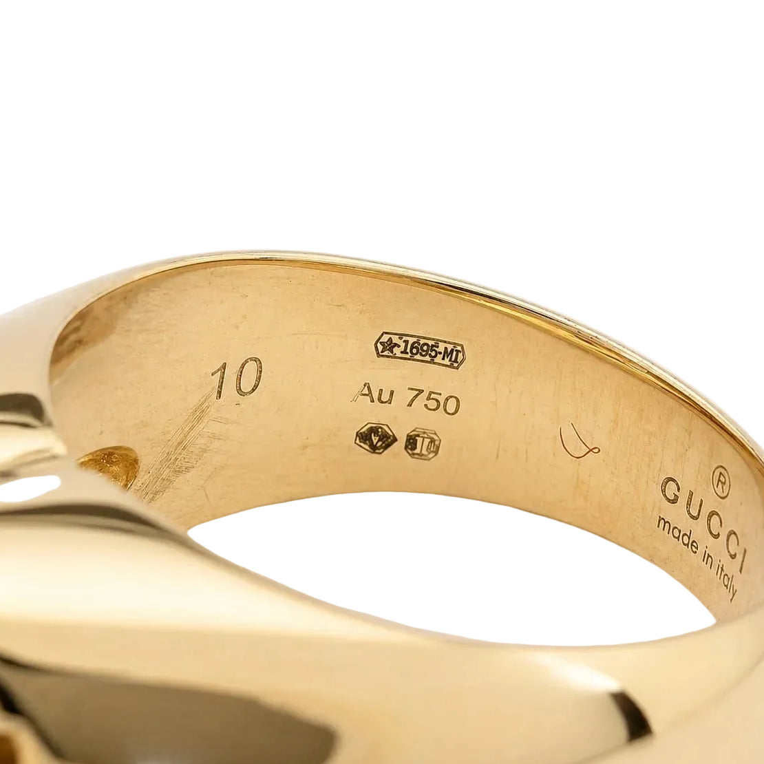GUCCI Signet ring in Yellow gold