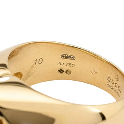 GUCCI Signet ring in Yellow gold