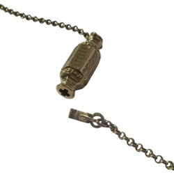"Witch's Chain" Necklace with Gold Barrel Clasp