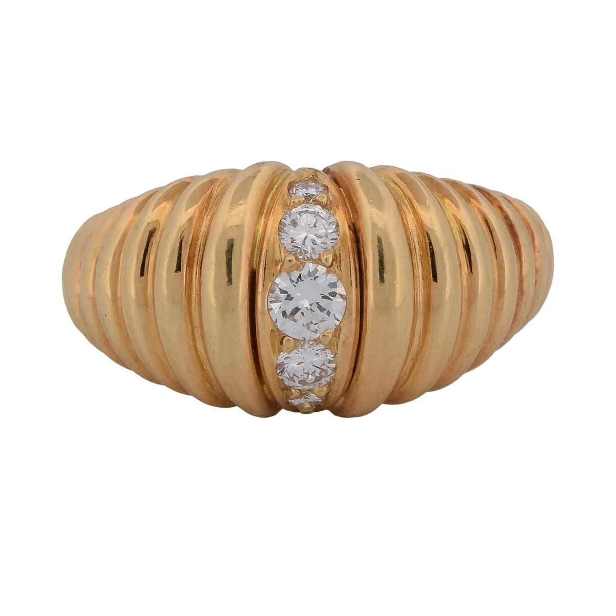 Yellow Gold and Diamond Set