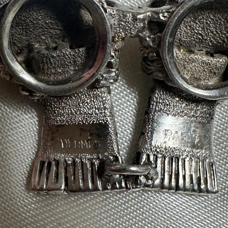 HERMÈS Necklace in Yellow Gold and Silver