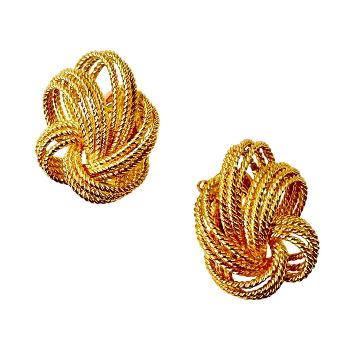 VAN CLEEF & ARPELS yellow gold earrings