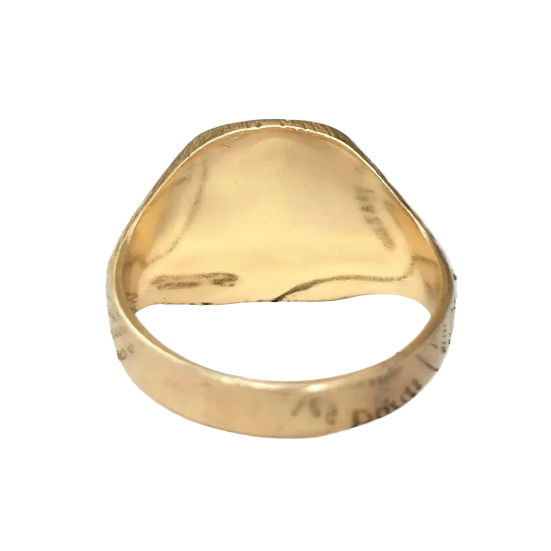 Yellow Gold Signet Ring