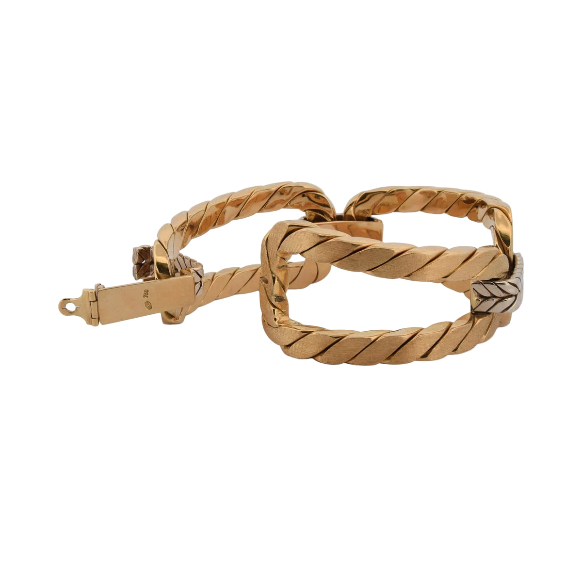 Yellow gold bracelet