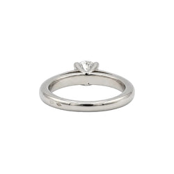 White Gold Solitaire Ring with Diamond