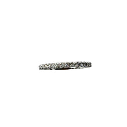 JULIETTE Wedding Band in White Gold and Diamonds