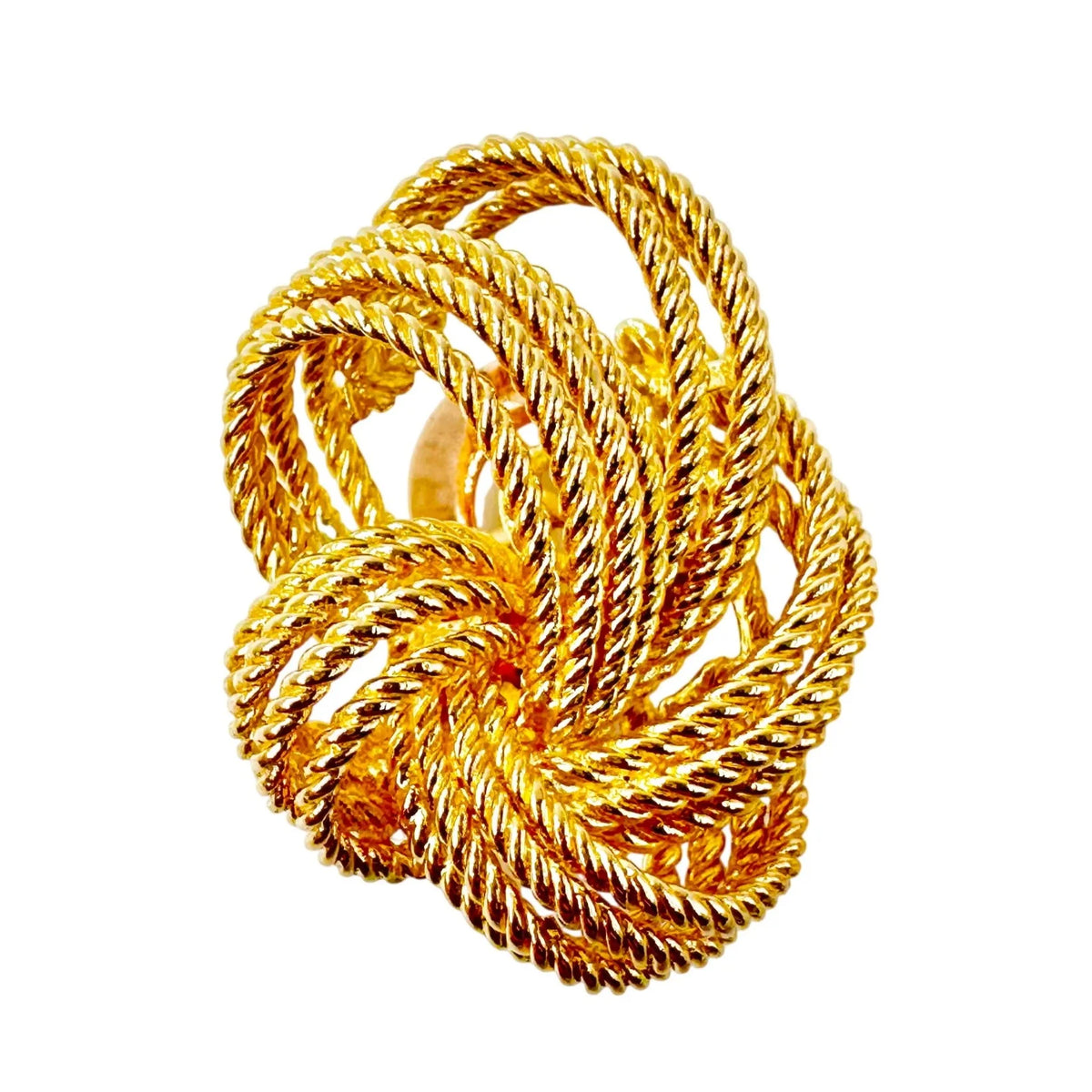 VAN CLEEF & ARPELS yellow gold earrings