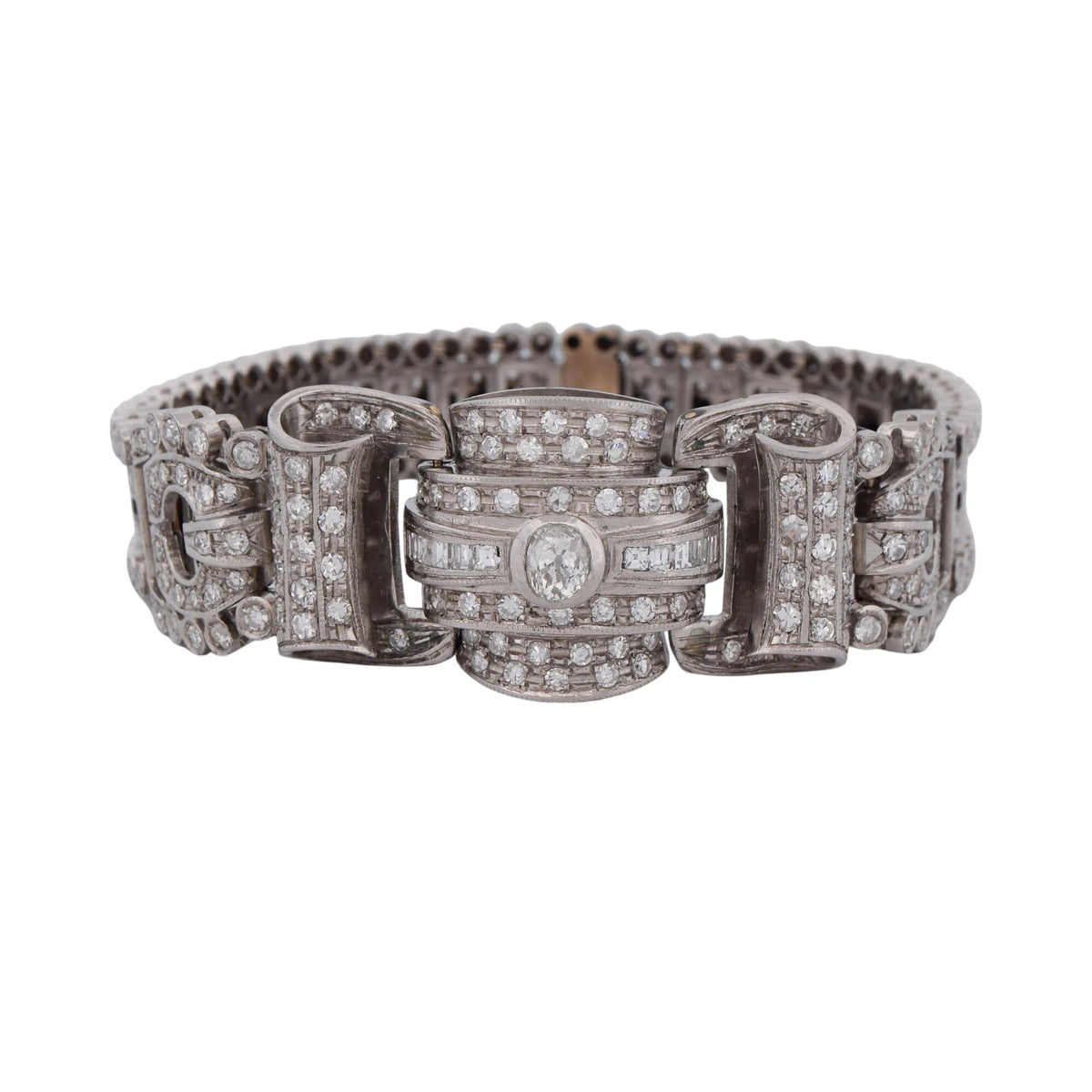 Platinum and Diamond Bracelet