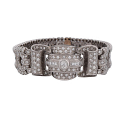 Platinum and Diamond Bracelet