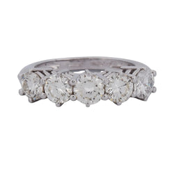 White Gold and Diamond Ring