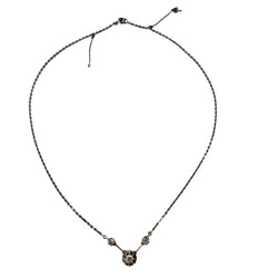 White Gold and Diamond Choker Necklace