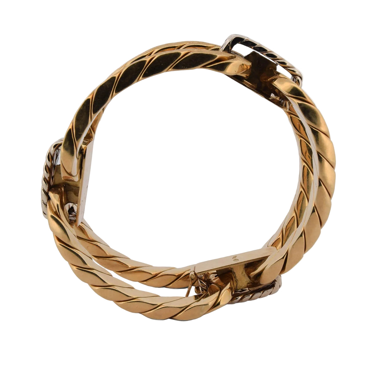 Yellow gold bracelet