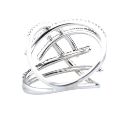 White Gold Diamond Pave Ring
