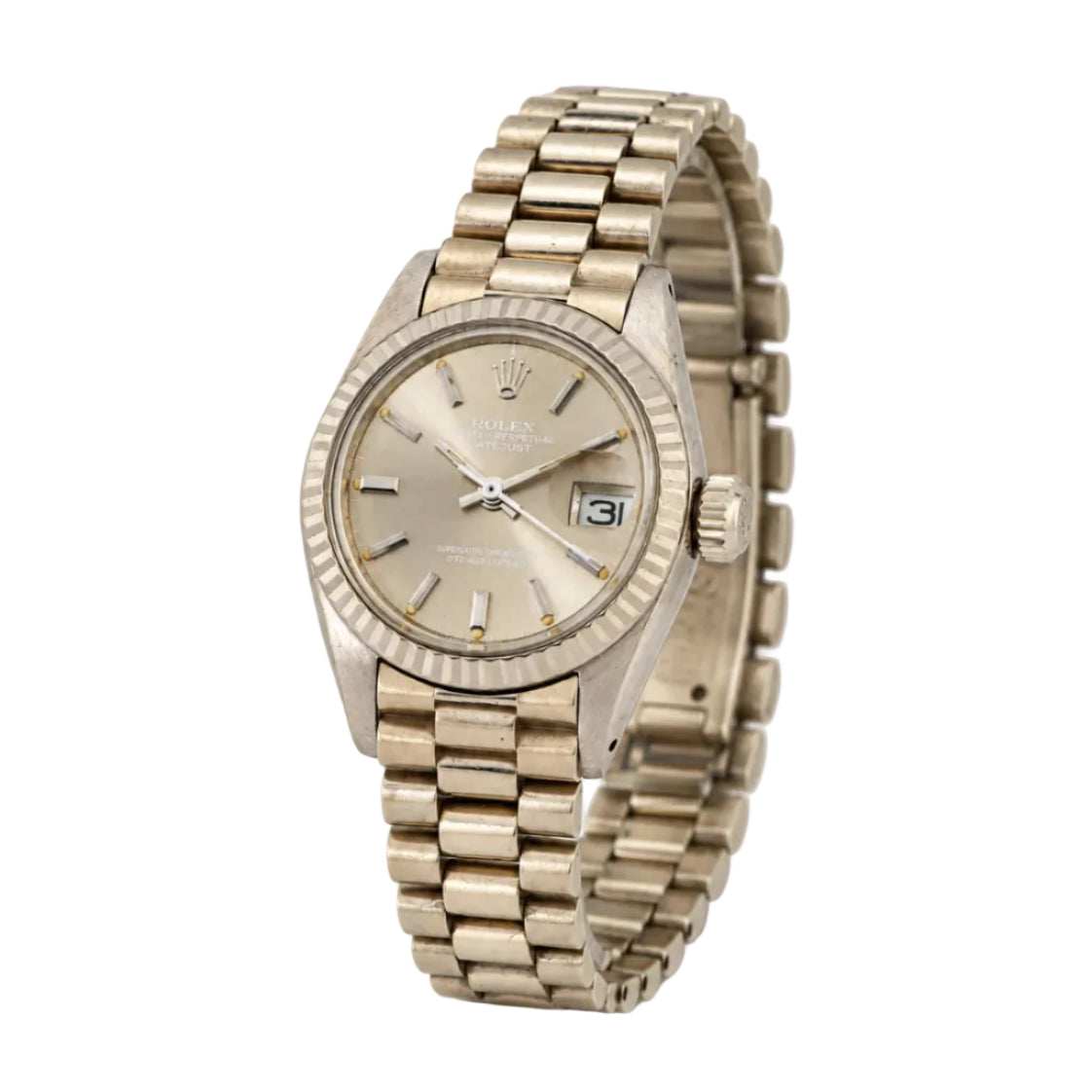 Montre ROLEX “Lady-Datejust” en or blanc