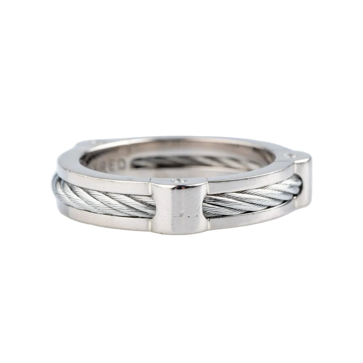 FRED "Force 10" Ring in White gold