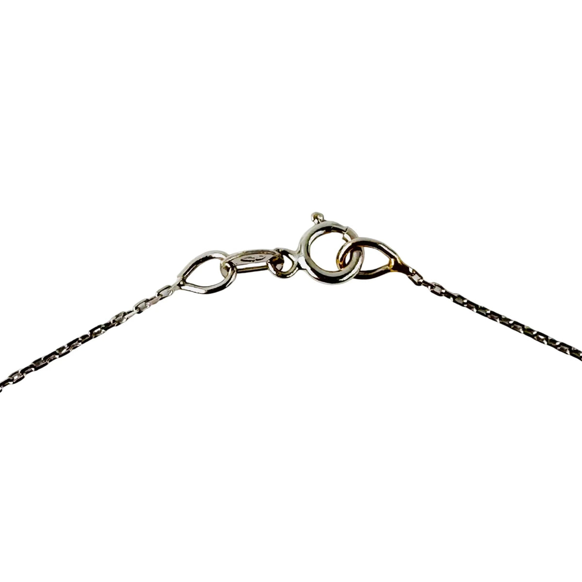 White Gold Star Pendant Necklace with Diamonds