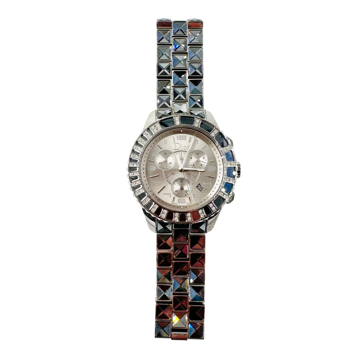DIOR "Christal" Watch in Stainless Steel and Sapphire Crystal