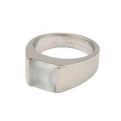 CARTIER Tank Ring in white gold with moonstone
