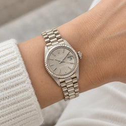 Montre ROLEX “Lady-Datejust” en or blanc