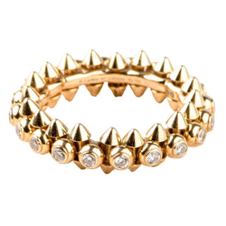 CARTIER "Clash" Ring in Rose gold and Diamonds