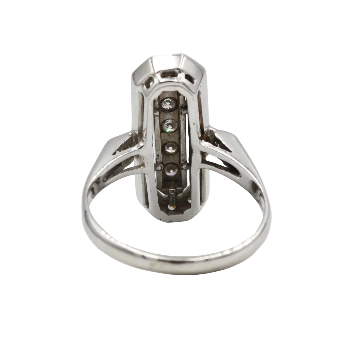 White Gold and Diamond Ring