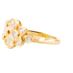 CARTIER ring in yellow gold and diamonds