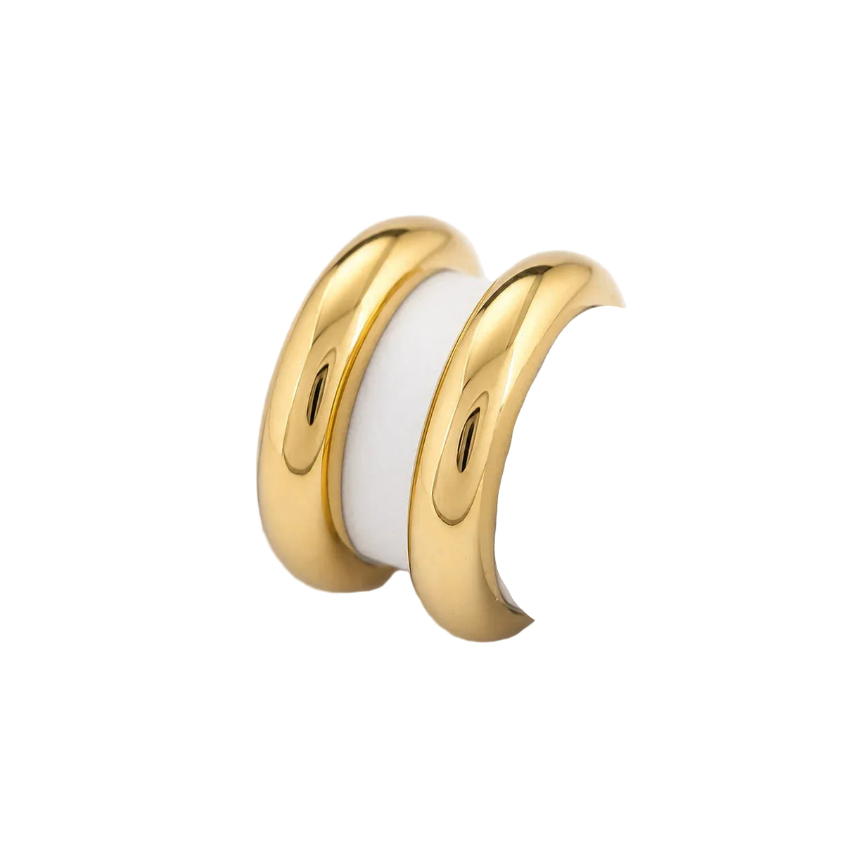Yellow Gold Hoop Earrings