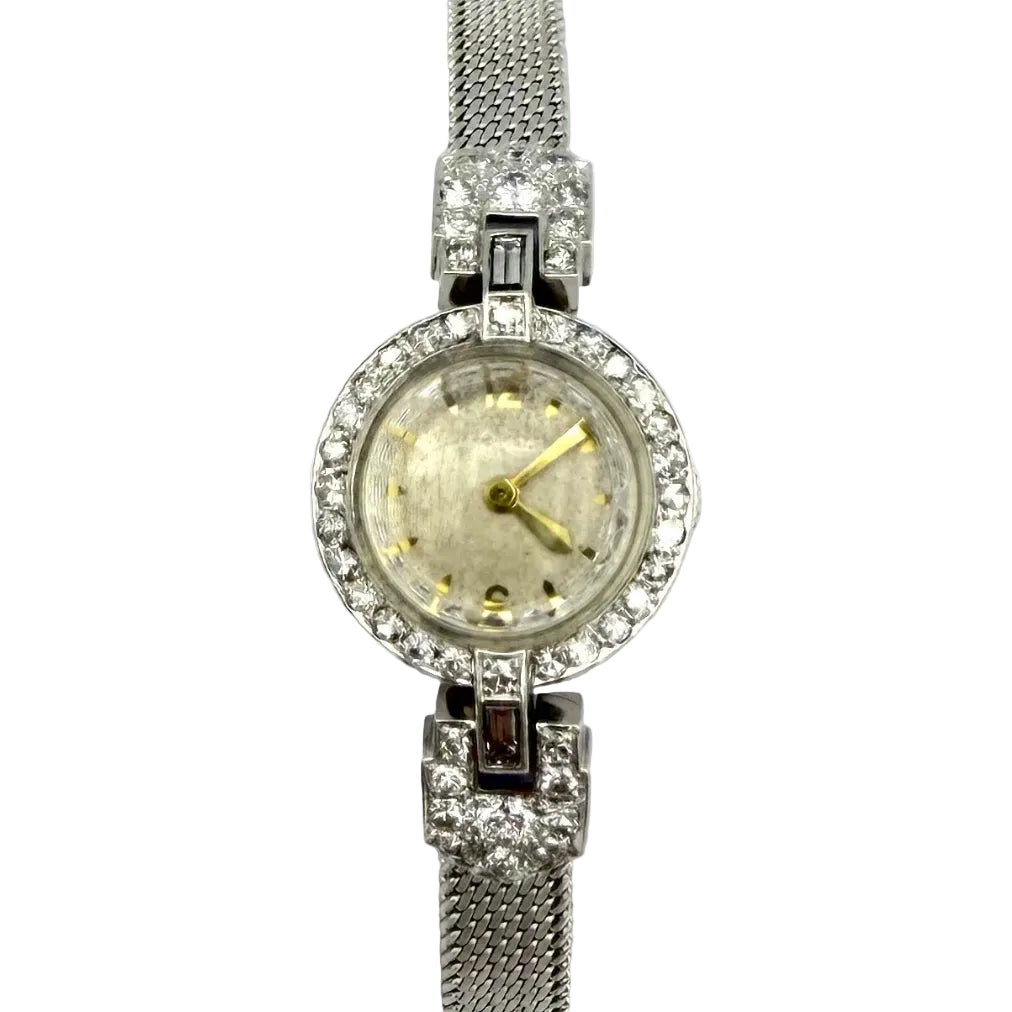 JAEGER-LECOULTRE X GAY FRÈRES Watch in Platinum and Diamonds
