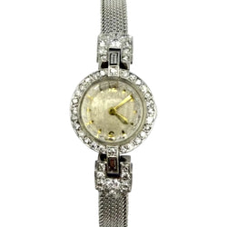 JAEGER-LECOULTRE X GAY FRÈRES Watch in Platinum and Diamonds