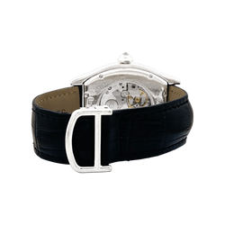 CARTIER "Tortue" Watch in White Gold and Diamonds