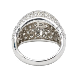White Gold Diamond Pave Ring